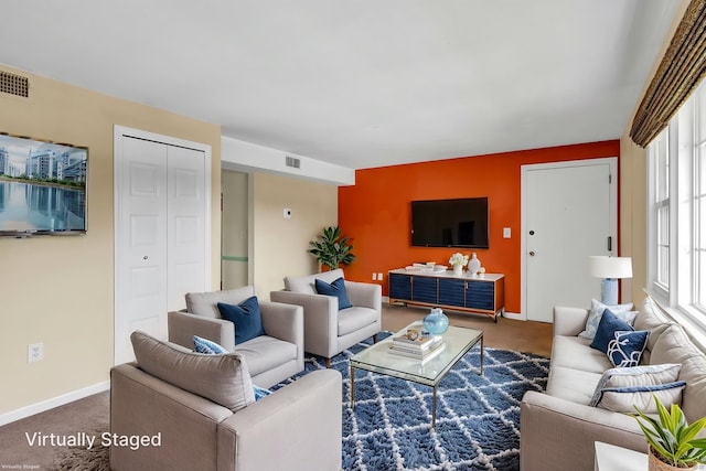 4 Loveland Hill Rd Unit F2, Vernon, CT 06066 - carpeted living area with baseboards
