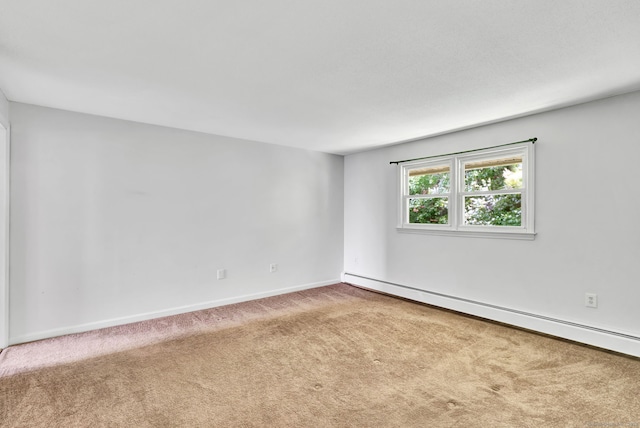 4 Loveland Hill Rd Unit F2, Vernon, CT 06066 - spare room with baseboard heating, carpet floors, and baseboards
