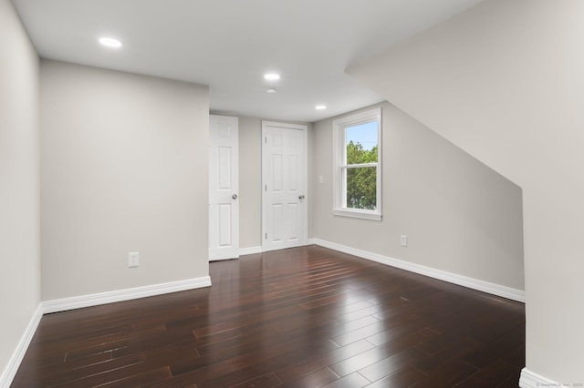 56 Uncas Ave, New London, CT 06320 - bonus room with wood finished floors, baseboards, and recessed lighting