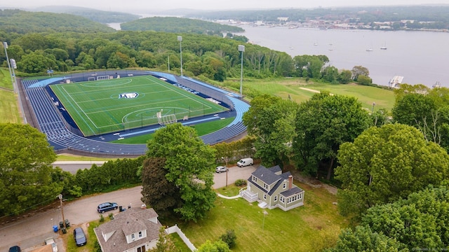 56 Uncas Ave, New London, CT 06320 - bird's eye view of a large body of water