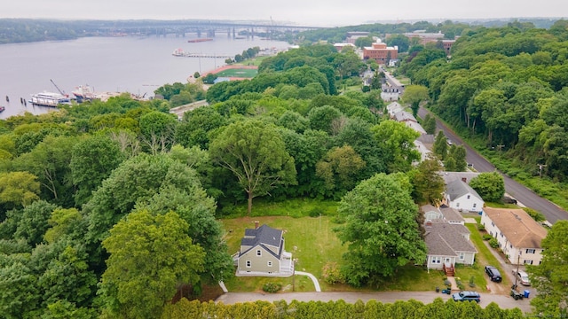 56 Uncas Ave, New London, CT 06320 - bird's eye view of a large body of water and a notable bridge
