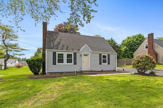 1357 Slater Rd, New Britain, CT 06053 - cape cod-style house with a chimney