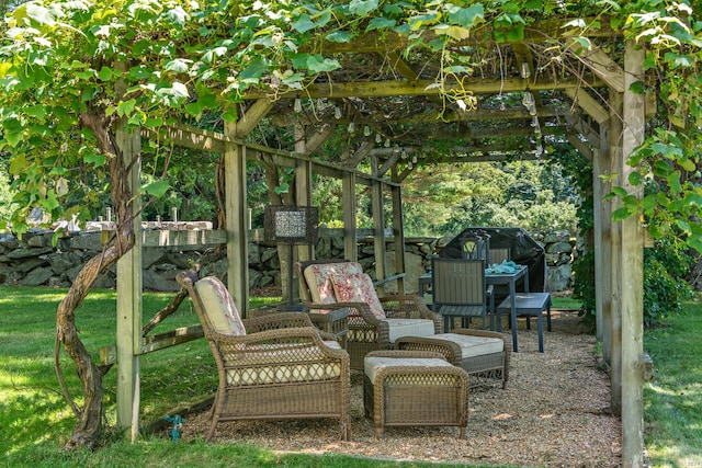 264 Taugwonk Rd, Stonington, CT 06378 - view of patio / terrace featuring grilling area