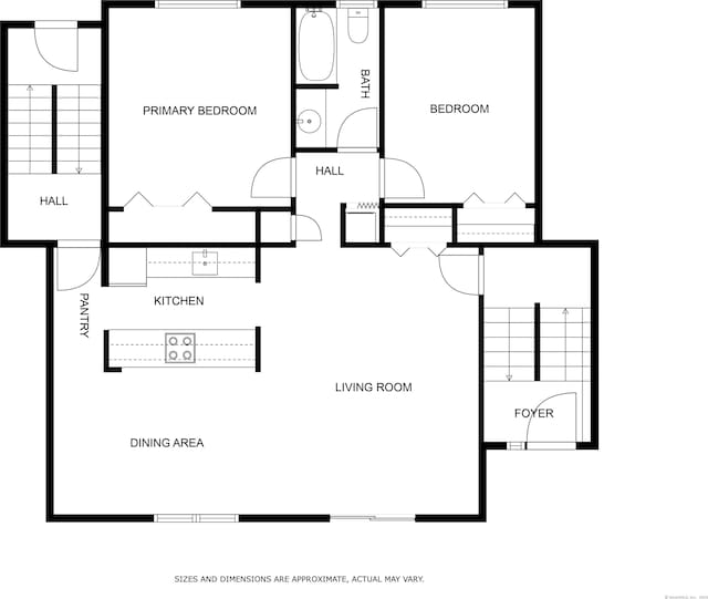 520 Vincellette St Unit C1, Bridgeport, CT 06606 - floor plan / room layout