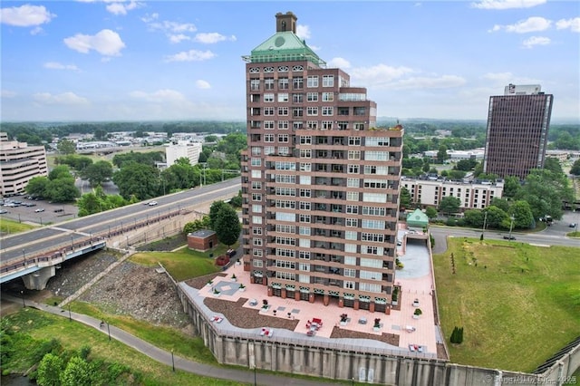 235 E River Dr Apt 502, East Hartford, CT 06108 - view of building exterior with a view of city