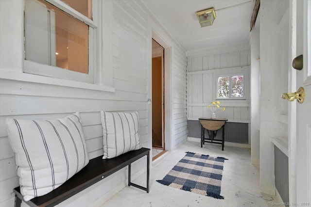 26 Shipyard Ln, Milford, CT 06460 - hall with wooden walls
