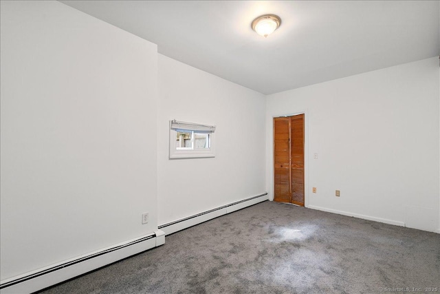 26 Shipyard Ln, Milford, CT 06460 - carpeted spare room with baseboard heating