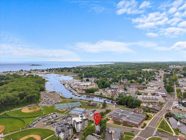 26 Shipyard Ln, Milford, CT 06460 - aerial view of property's location featuring a nearby body of water