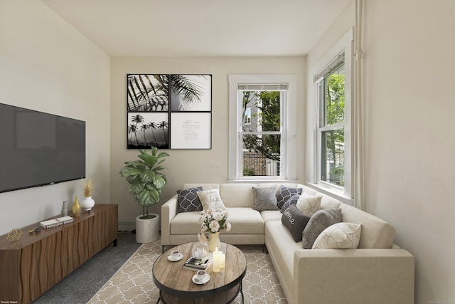 26 Shipyard Ln, Milford, CT 06460 - view of carpeted living room