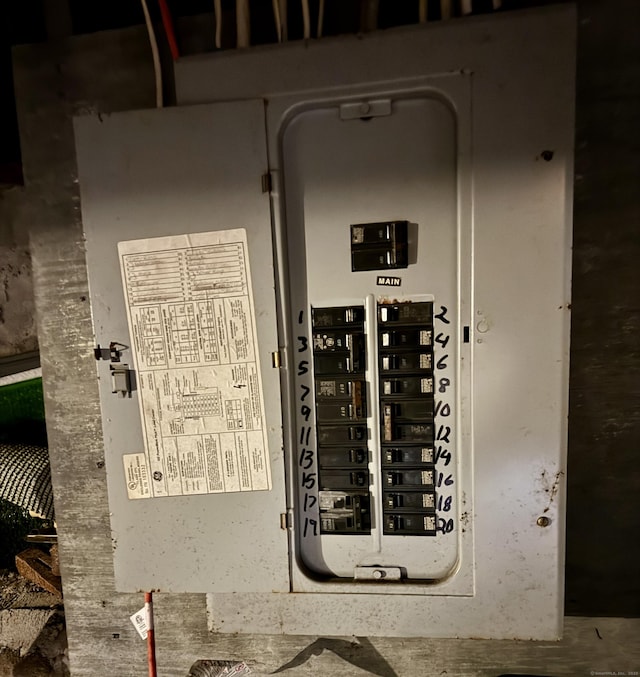 343 W Wakefield Blvd, Winchester, CT 06098 - utility room featuring electric panel