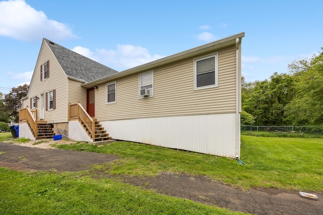 124 Jordan Ln, Wethersfield, CT 06109 - view of front of house with a shingled roof