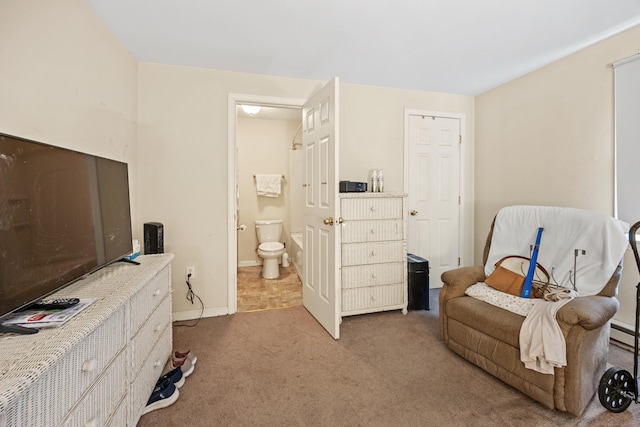 124 Jordan Ln, Wethersfield, CT 06109 - living area with carpet flooring