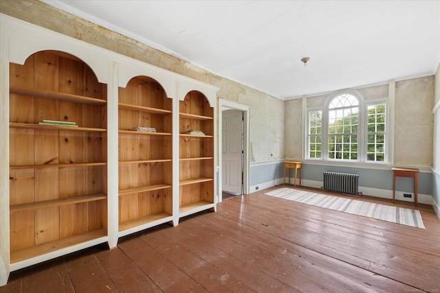 89 John Perry Rd, Eastford, CT 06242 - unfurnished room with radiator, hardwood / wood-style floors, and baseboards