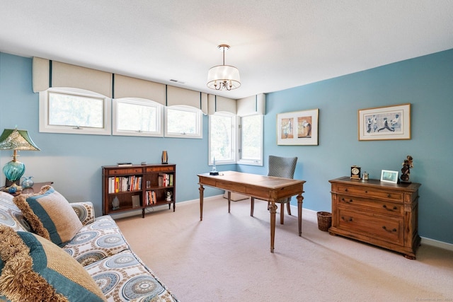 94 Southpond Rd, Glastonbury, CT 06073 - carpeted home office featuring healthy amount of natural light and baseboards