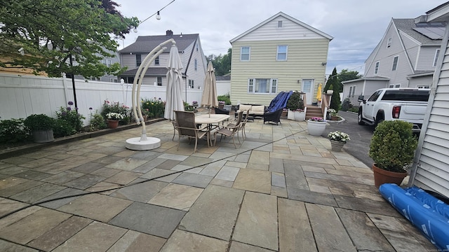 58 Waverly Pl, Bridgeport, CT 06610 - view of patio / terrace featuring outdoor dining area