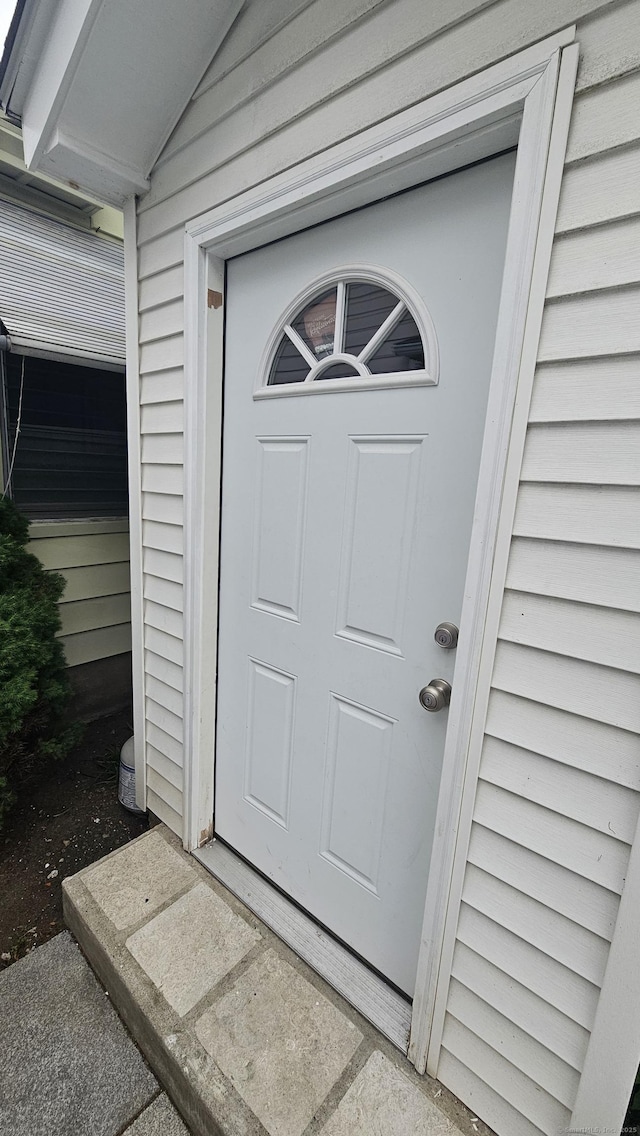 58 Waverly Pl, Bridgeport, CT 06610 - view of doorway to property