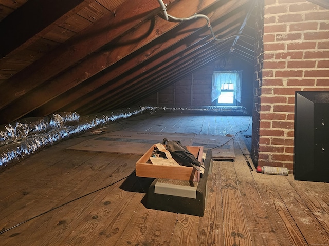 58 Waverly Pl, Bridgeport, CT 06610 - view of unfinished attic