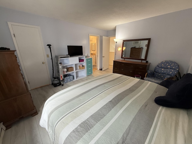 925 Oronoke Rd Unit 12G, Waterbury, CT 06708 - bedroom featuring light wood-style flooring