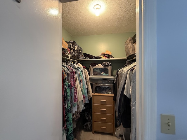 925 Oronoke Rd Unit 12G, Waterbury, CT 06708 - walk in closet featuring light wood-type flooring