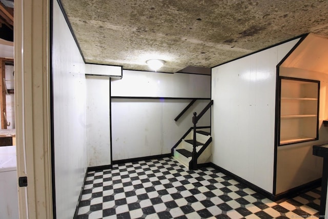 73 Devils Garden Rd, Norwalk, CT 06854 - finished below grade area featuring tile patterned floors