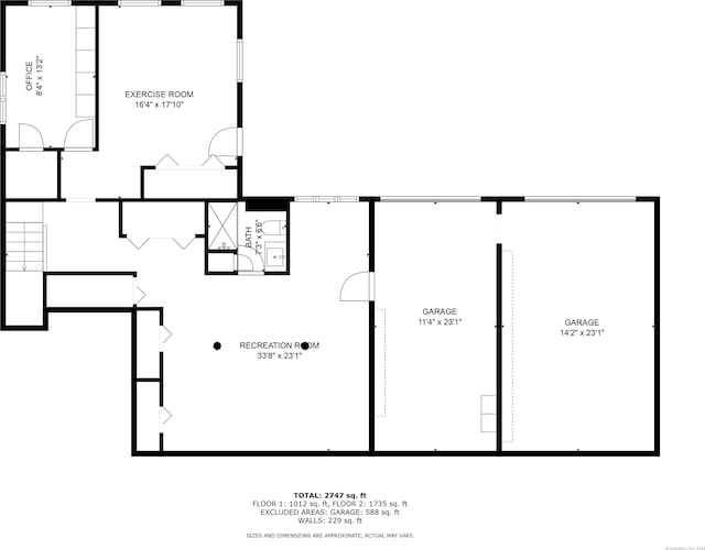223 Beach Rd, Wolcott, CT 06716 - view of home floor plan