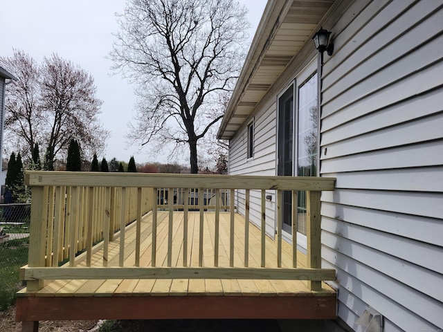 66 Macnamara St, Waterbury, CT 06708 - view of wooden terrace