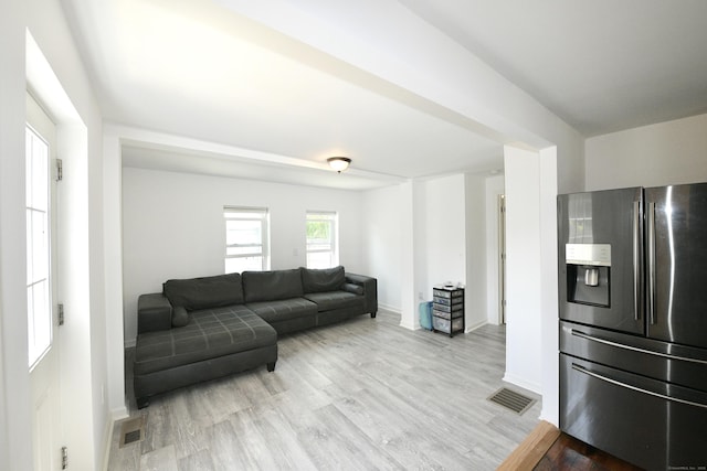 35 Church St, East Windsor, CT 06016 - living room featuring wood finished floors and baseboards