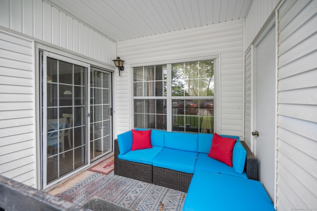 31 High St Unit 10103, East Hartford, CT 06118 - view of patio featuring an outdoor hangout area