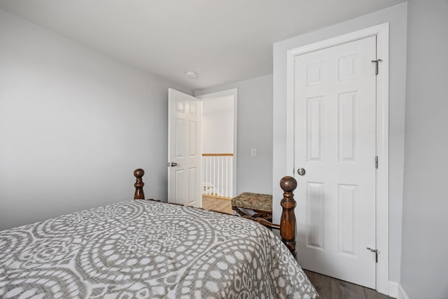 25 Milesfield Ave, Milford, CT 06460 - bedroom with dark wood-style floors