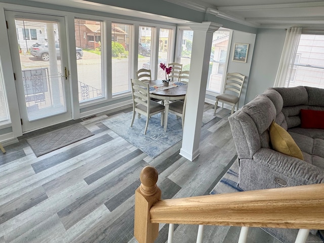 25 Milesfield Ave, Milford, CT 06460 - view of sunroom / solarium