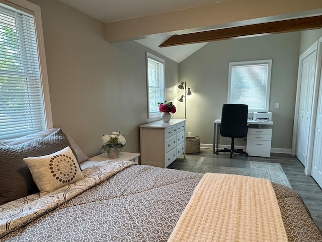 25 Milesfield Ave, Milford, CT 06460 - bedroom featuring multiple windows, wood finished floors, and a closet
