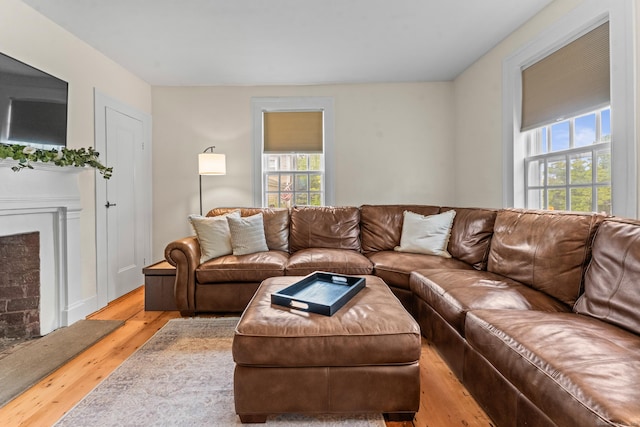 517 Wolcott Hill Rd, Wethersfield, CT 06109 - living room with wood finished floors