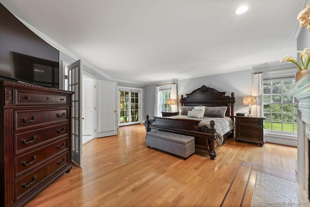 16 Oak Blf, Avon, CT 06001 - bedroom featuring light wood-type flooring, ornamental molding, and multiple windows