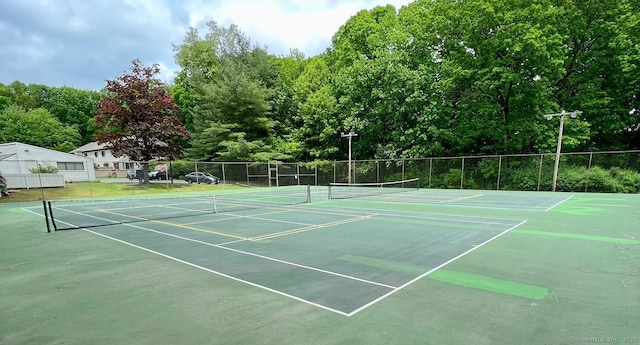24 Farmington Chase Cres, Farmington, CT 06032 - view of tennis court with community basketball court