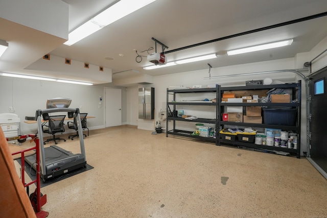 5050 Main St, Stratford, CT 06614 - workout area featuring a garage