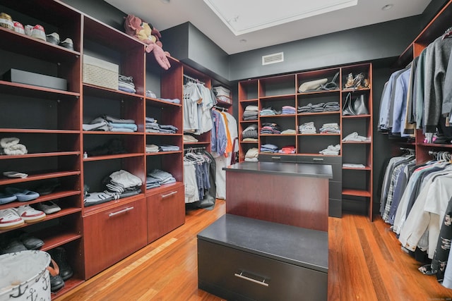 5050 Main St, Stratford, CT 06614 - spacious closet featuring light wood-style flooring