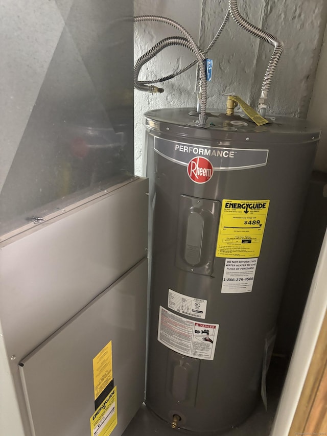 33 Hillsdale Dr, Ellington, CT 06029 - utilities with water heater
