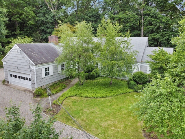 345 Hollow Tree Ridge Rd, Darien, CT 06820 - view from above of property