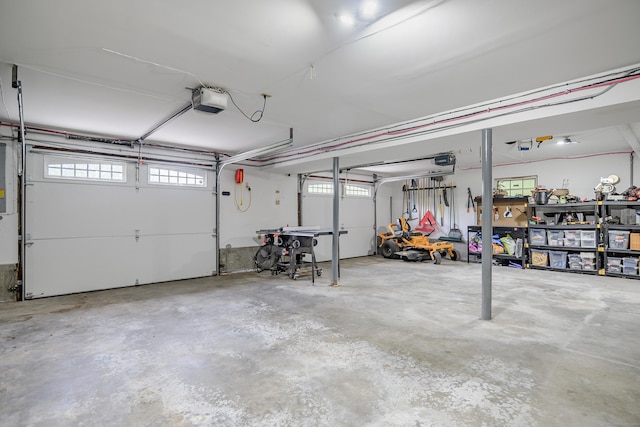 101 Railtree Hill Rd, Woodbury, CT 06798 - garage featuring a garage door opener