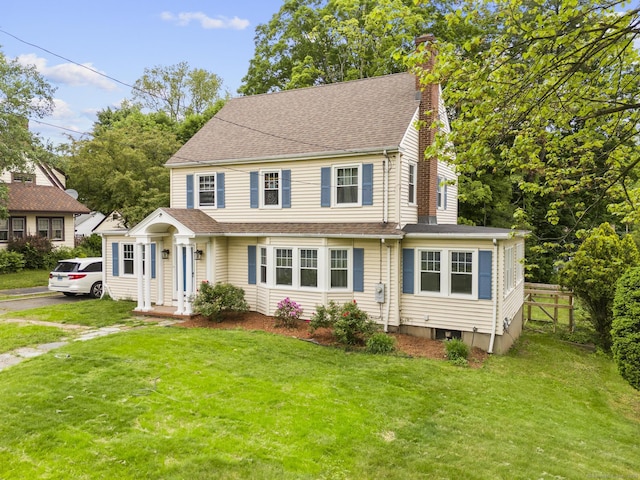 1897 Stanley St, New Britain, CT 06053 - view of front of house with a chimney and roof with shingles