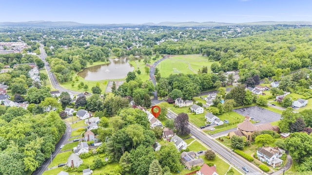 1897 Stanley St, New Britain, CT 06053 - drone / aerial view of a nearby body of water