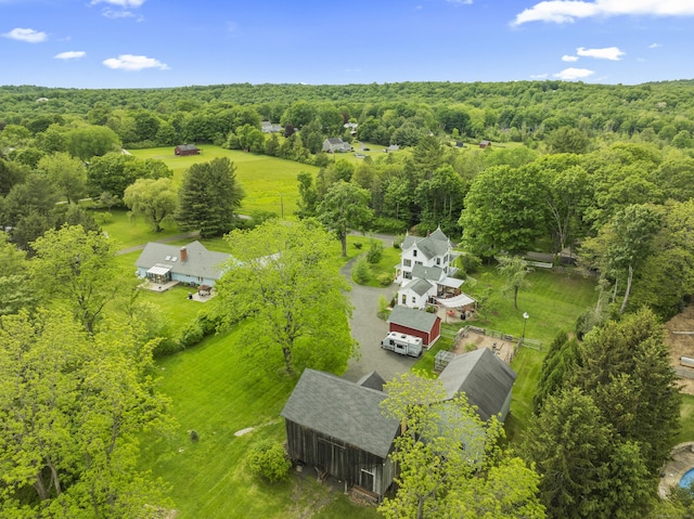 131 Elm St, Guilford, CT 06437 - bird's eye view of a heavily wooded area