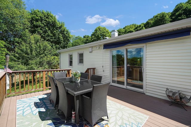 9 Waterhorse Brook Dr, Bethel, CT 06801 - deck featuring outdoor dining area