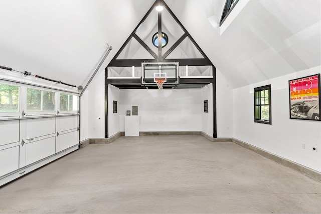 80 Compo Rd N, Westport, CT 06880 - garage with baseboards