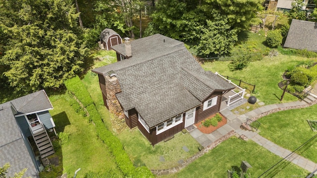 30 Buena Vista St, Farmington, CT 06085 - aerial view of property and surrounding area