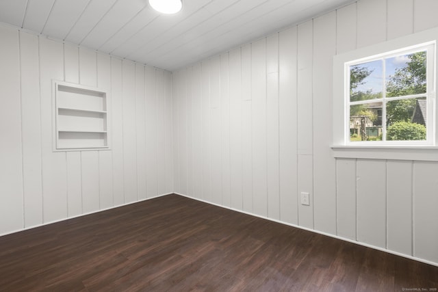 30 Buena Vista St, Farmington, CT 06085 - empty room with dark wood-style floors and built in features