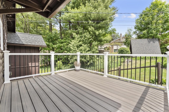 30 Buena Vista St, Farmington, CT 06085 - view of wooden deck