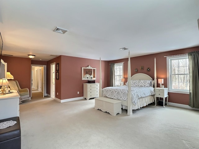 16 Trevor Ln, East Granby, CT 06026 - carpeted bedroom featuring multiple windows and baseboards