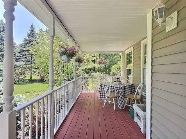 16 Trevor Ln, East Granby, CT 06026 - view of porch
