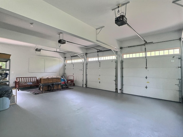 16 Trevor Ln, East Granby, CT 06026 - garage featuring a garage door opener